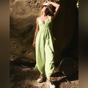 Lime Green Jumpsuit